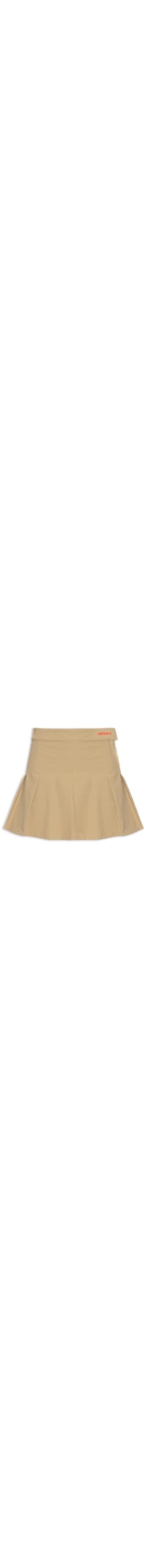 Saia Pleated Skirt - Marrom