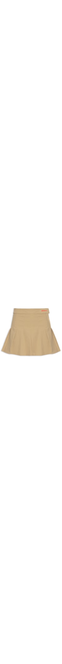 Saia Pleated Skirt - Marrom