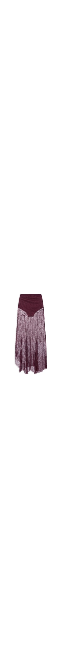 Saia Pontas Rendinha - Roxo