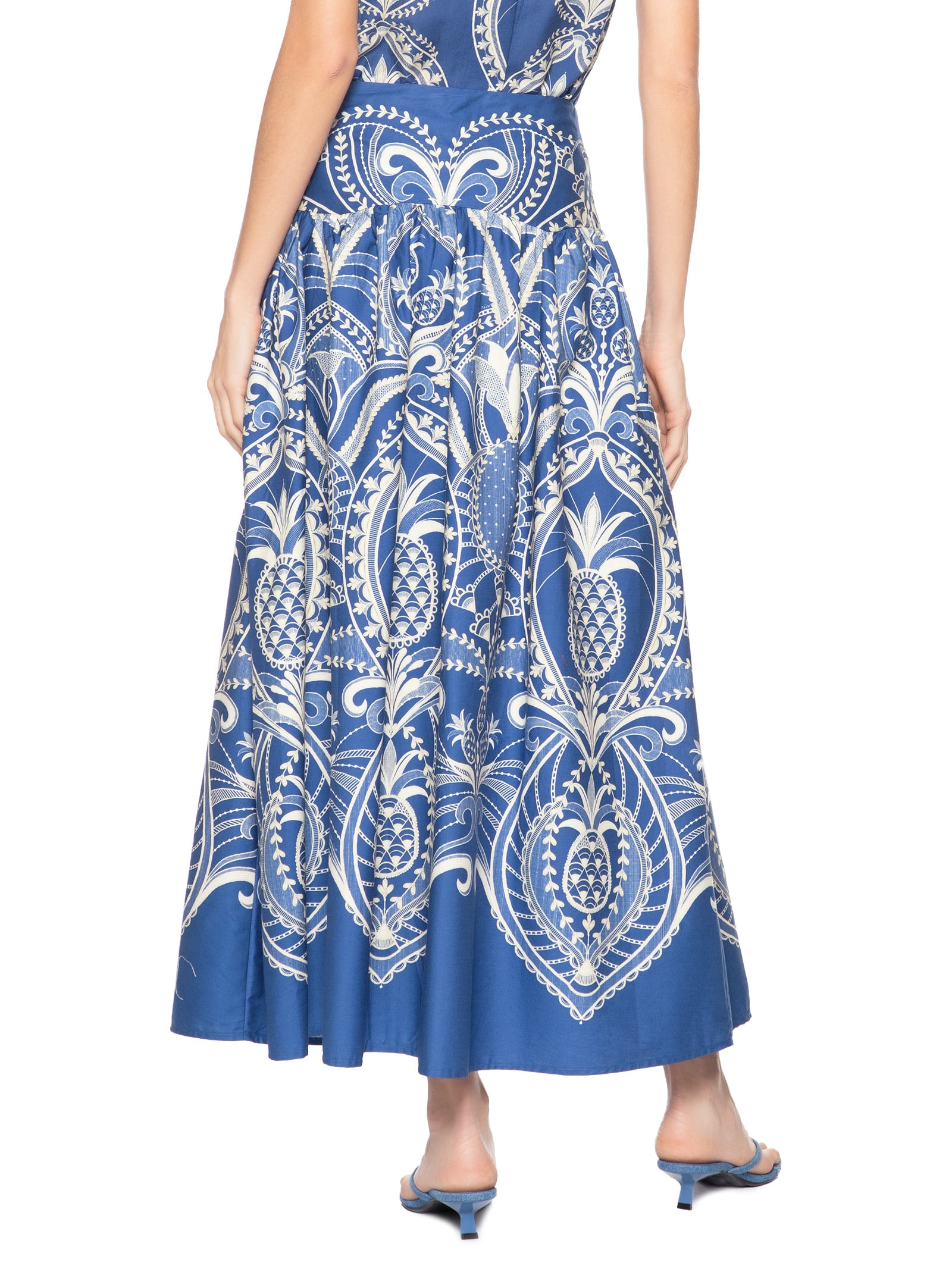 Saia Primor De Abacaxi Azul Farm