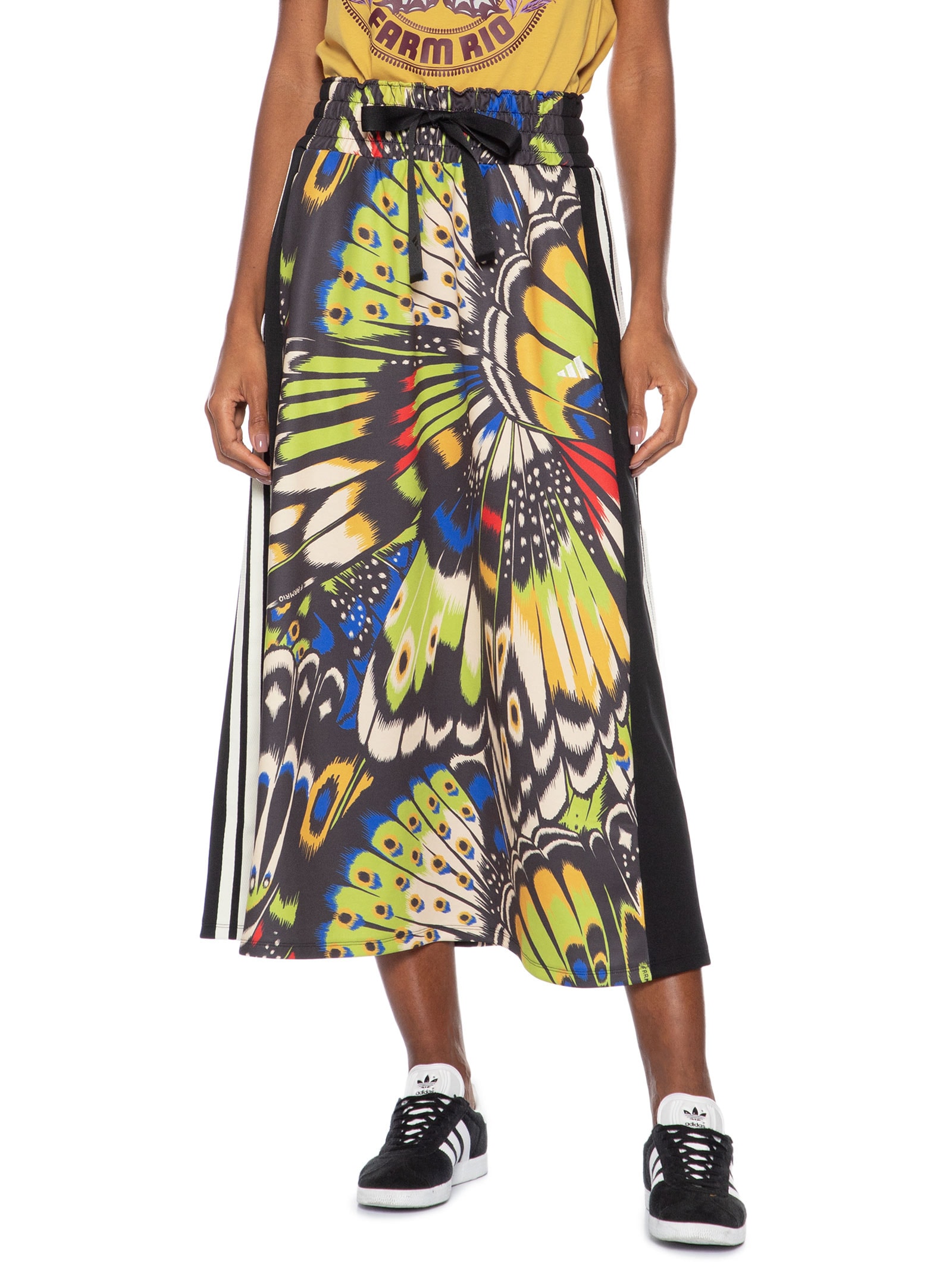 Saia Prm Skirt Preto Adidas + Farm