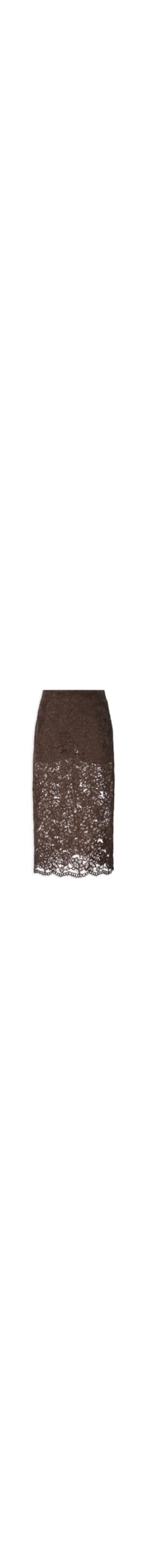 Saia Renda Dries - Marrom