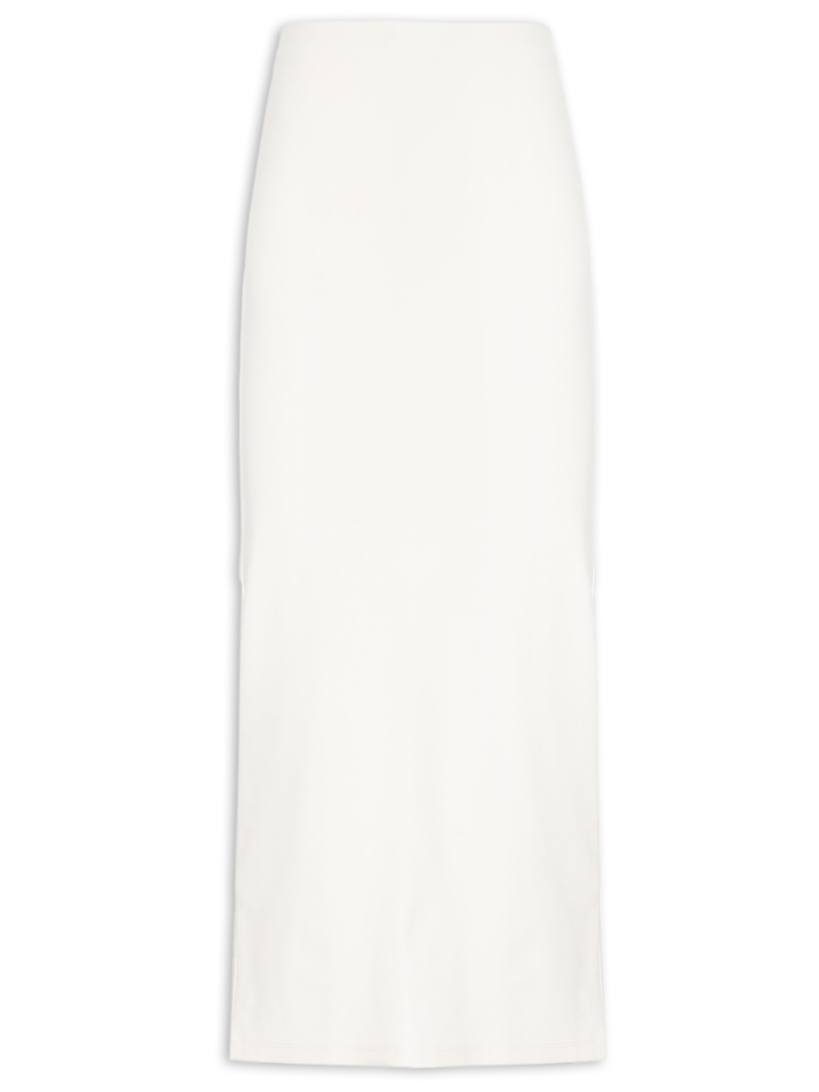 Saia Reta Cintura Média – Branco Lança Perfume