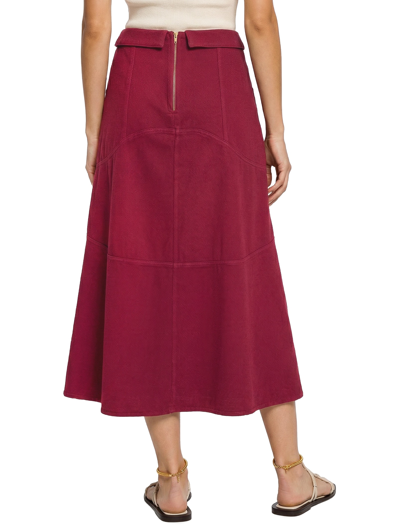 Saia Sarja Lisa Vermelho Cacay