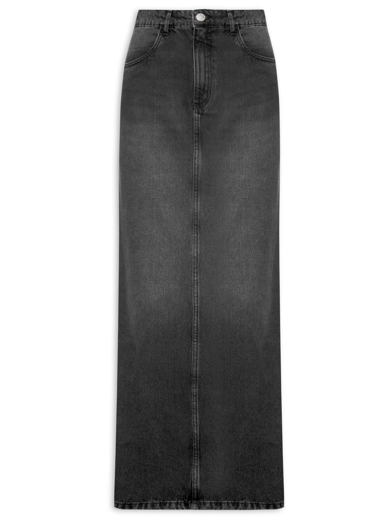 Saia Sarja Longa Hight Preto My Favorite Things