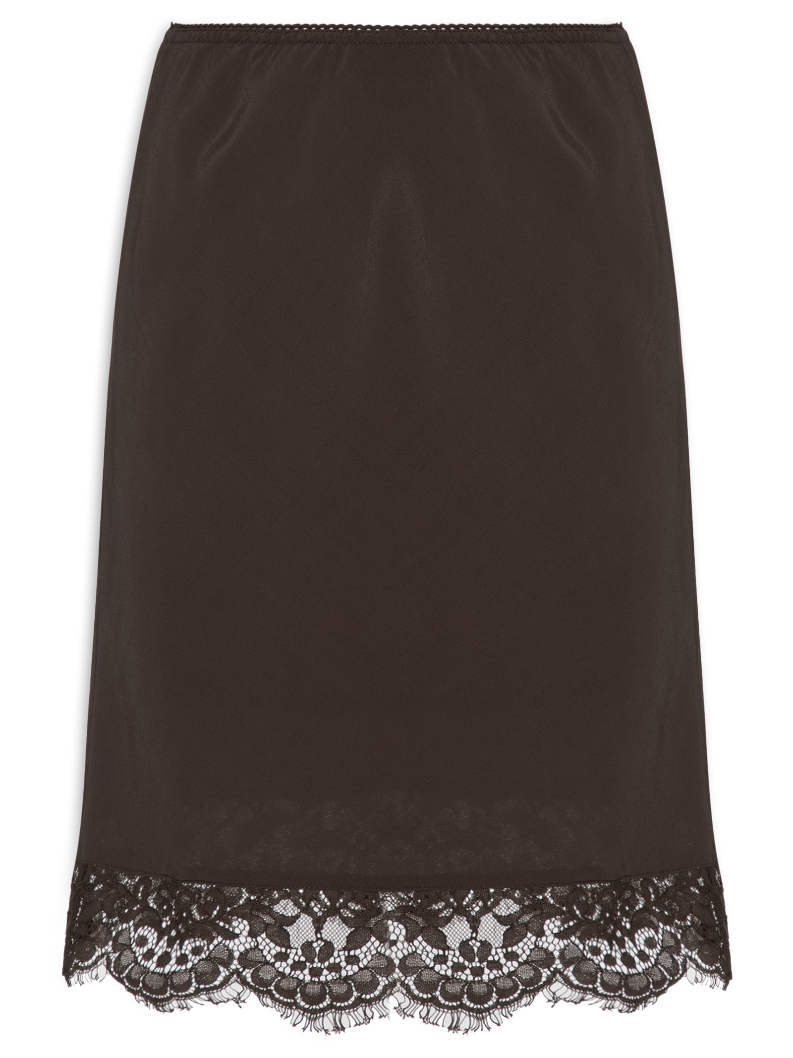 Saia Sasha Slip Skirt Marrom Cotton On
