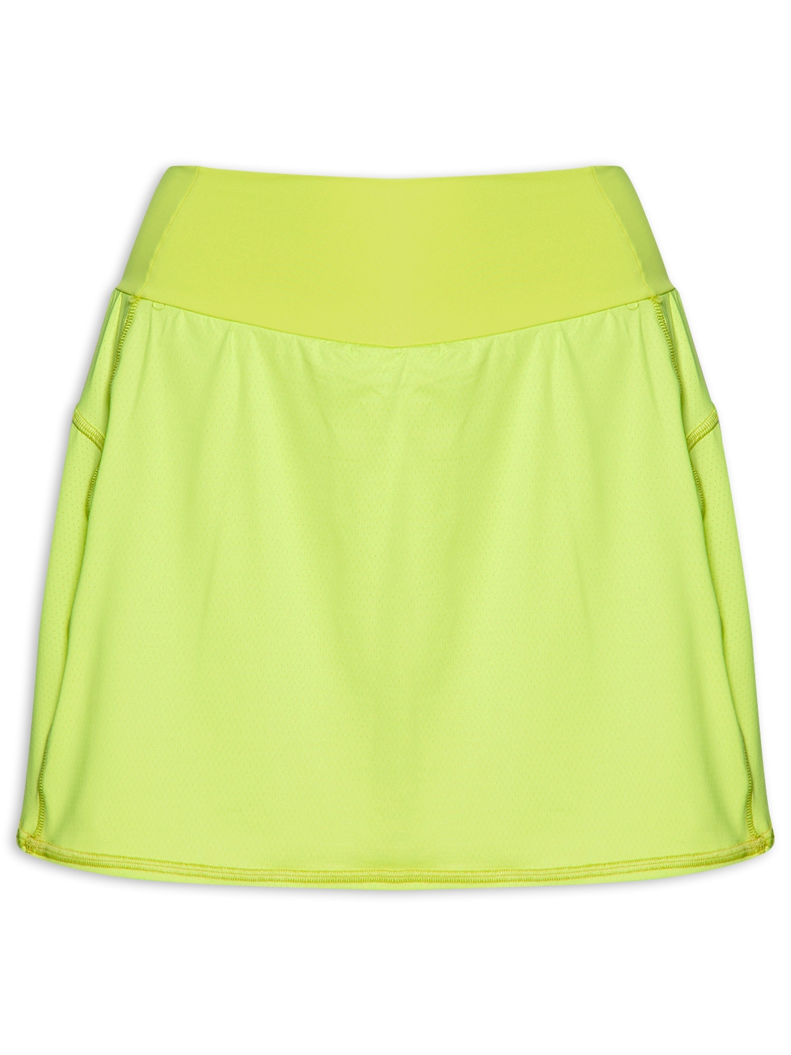 Saia Short Liso Verde Body For Sure