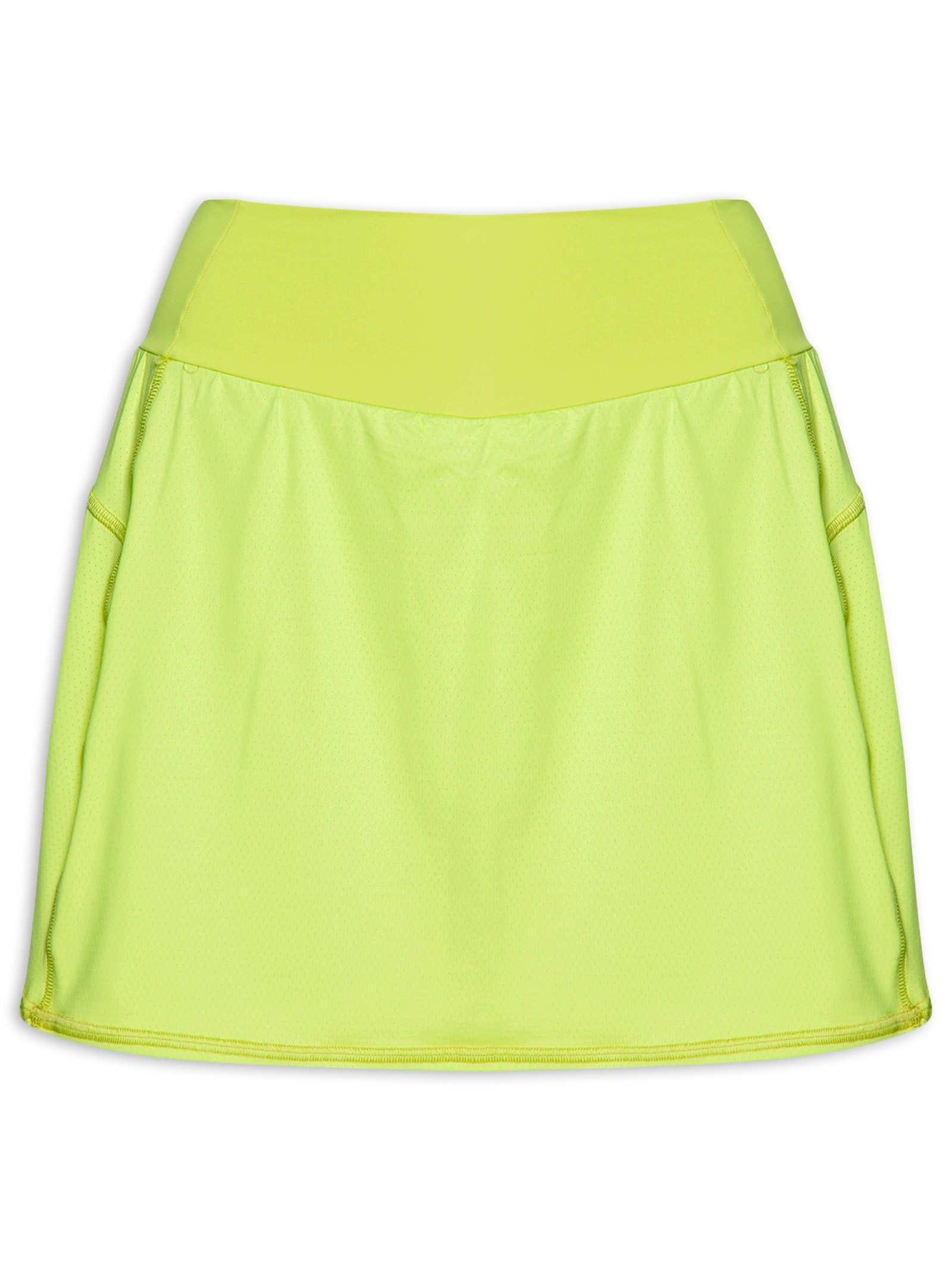 Saia Short Liso Verde Body For Sure
