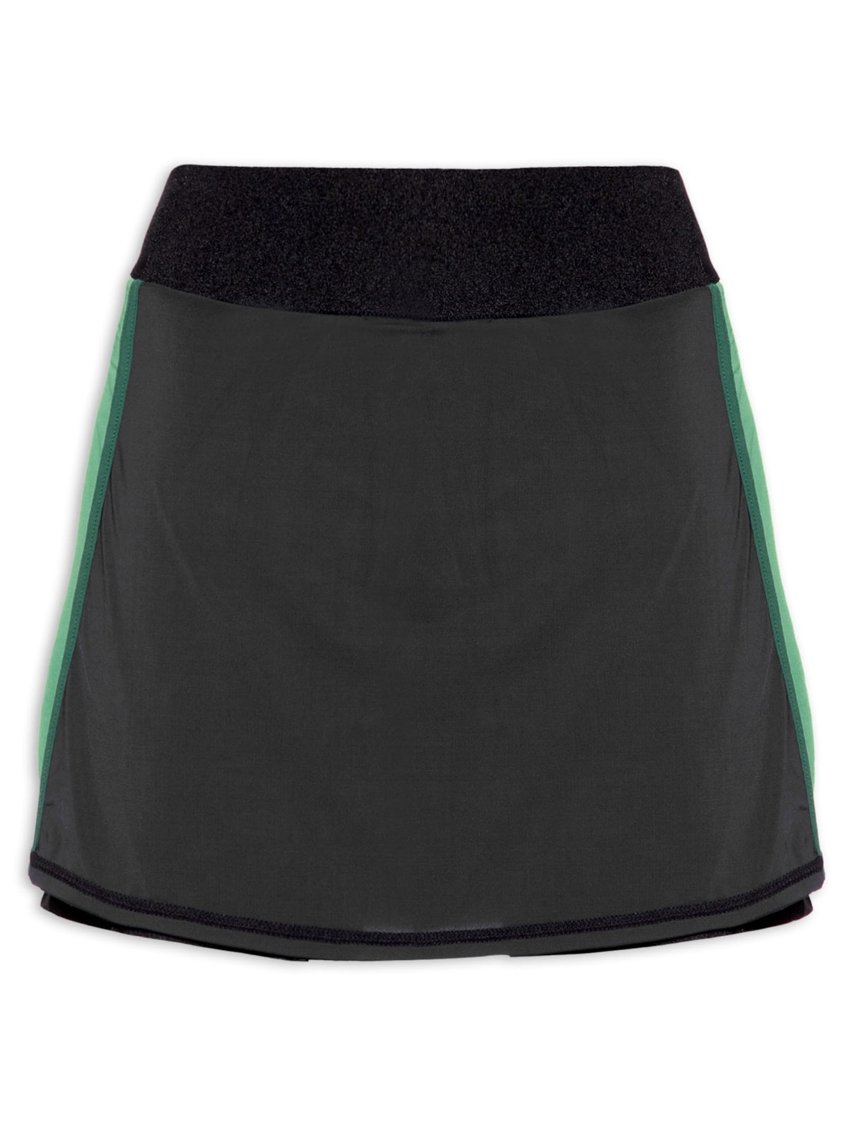 Vista 2 Saia Shorts Lisa PRETO PRETO