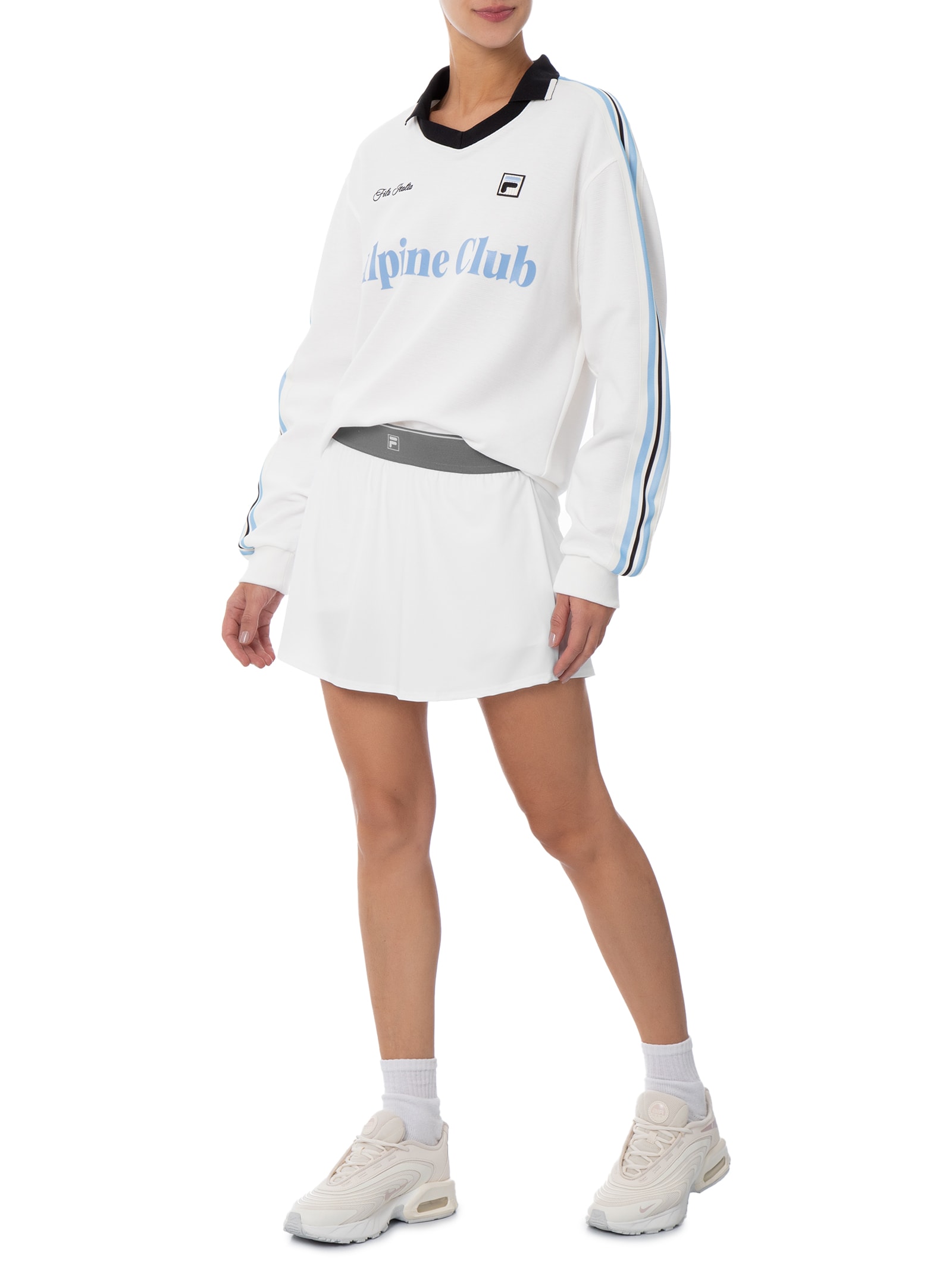 Saia Shorts Motionflex F-B Off White Fila