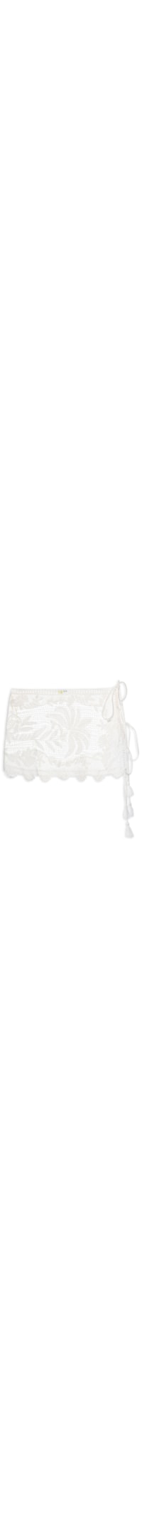 Saia Tela Palmas – Branco
