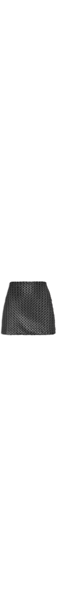 Saia Textura Crochet Craft Foil - Preto
