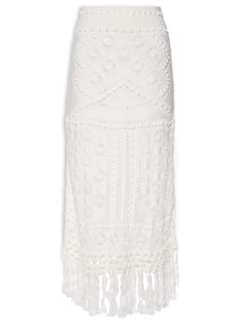 Saia Tricô – Branco