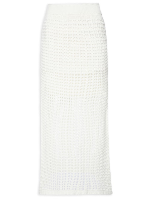 Saia Tricot - Branco