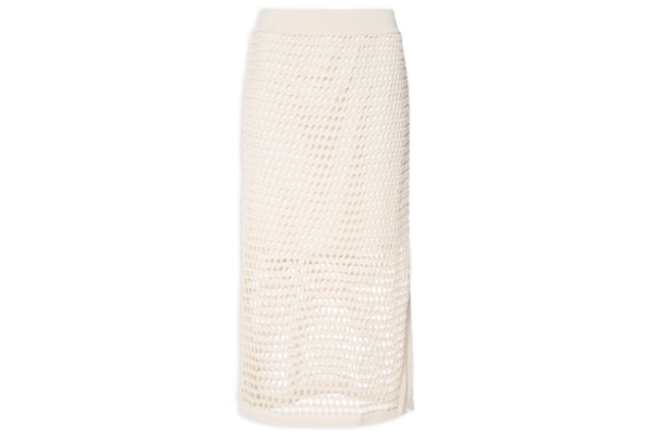 Saia Tricot Ponto Telado - Off White 