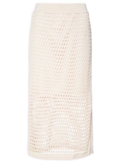 Saia Tricot Ponto Telado – Off White