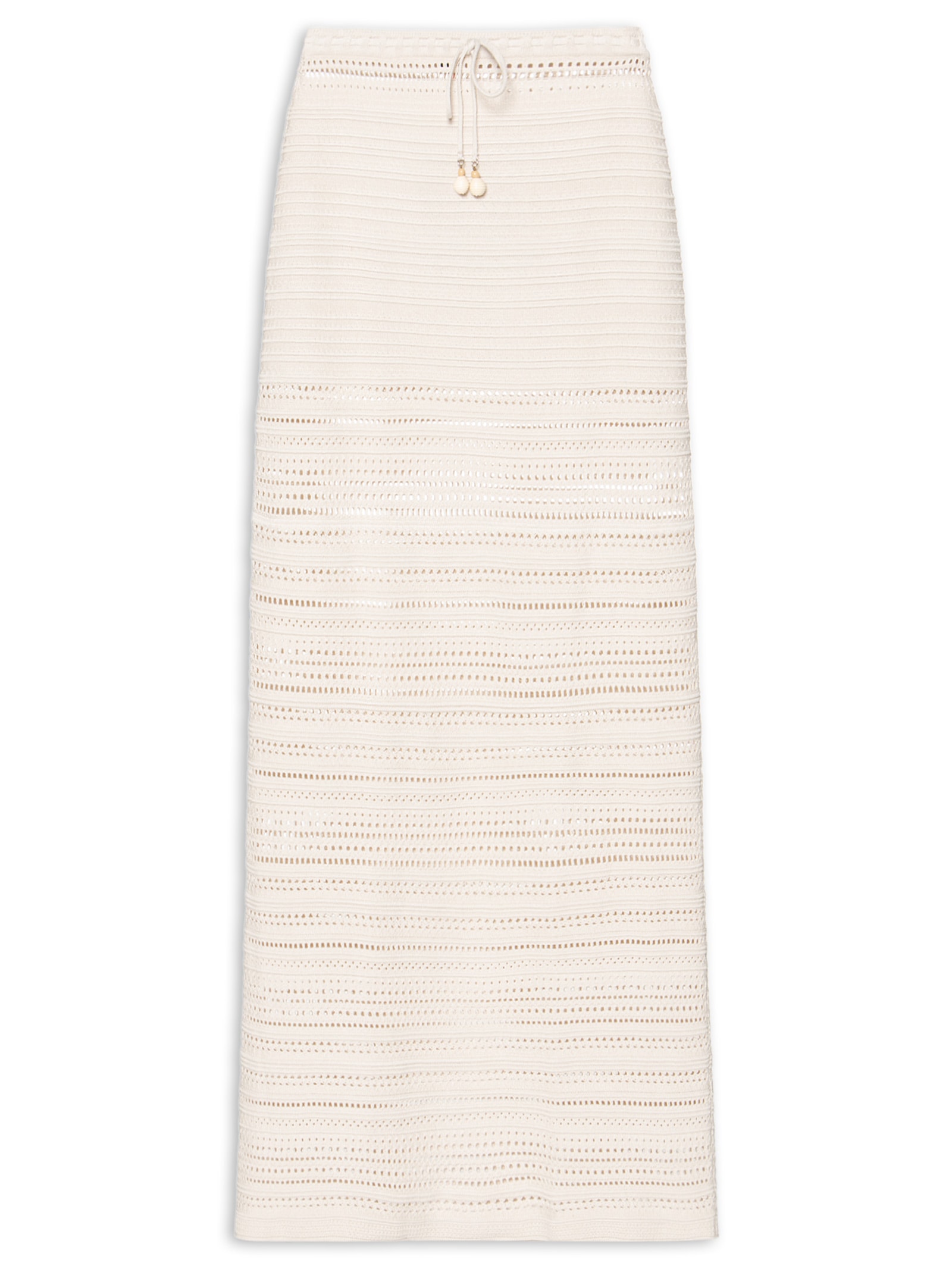 Saia Tricot Tramas Bege Cantão