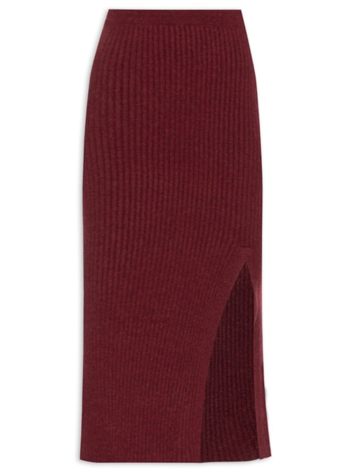 Saia Tricot – Vermelho