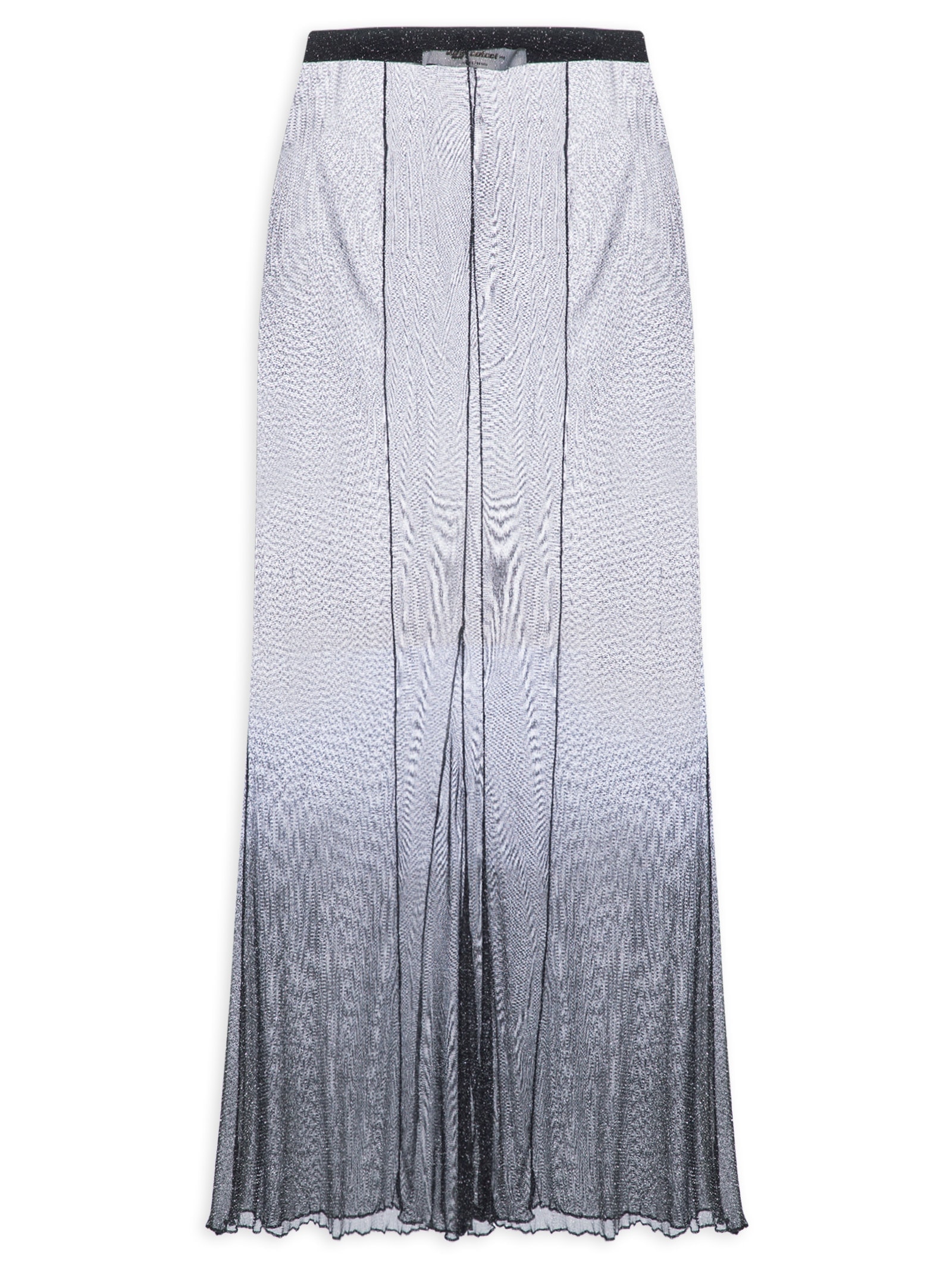 Saia Tule Preto Colcci