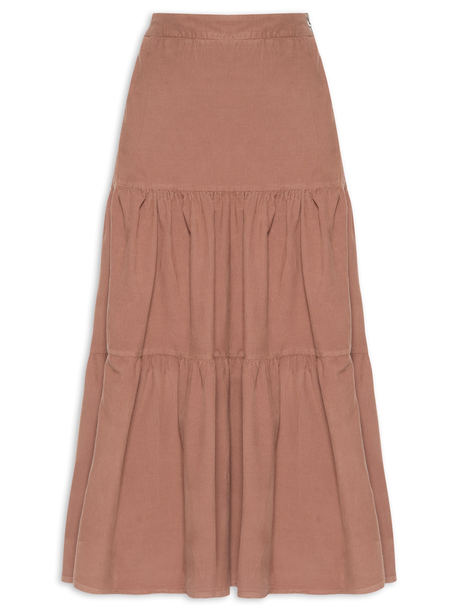 Saia Veludo Cotelê Pala – Rosa Maria Filó