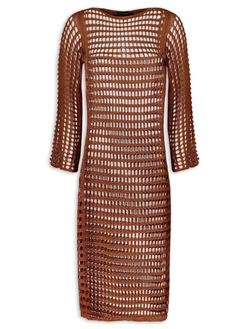 Saída Belle Tricot – Marrom