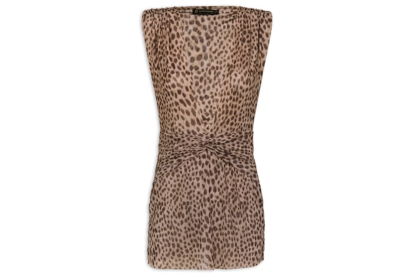 Saída Curta Cindy - Animal Print