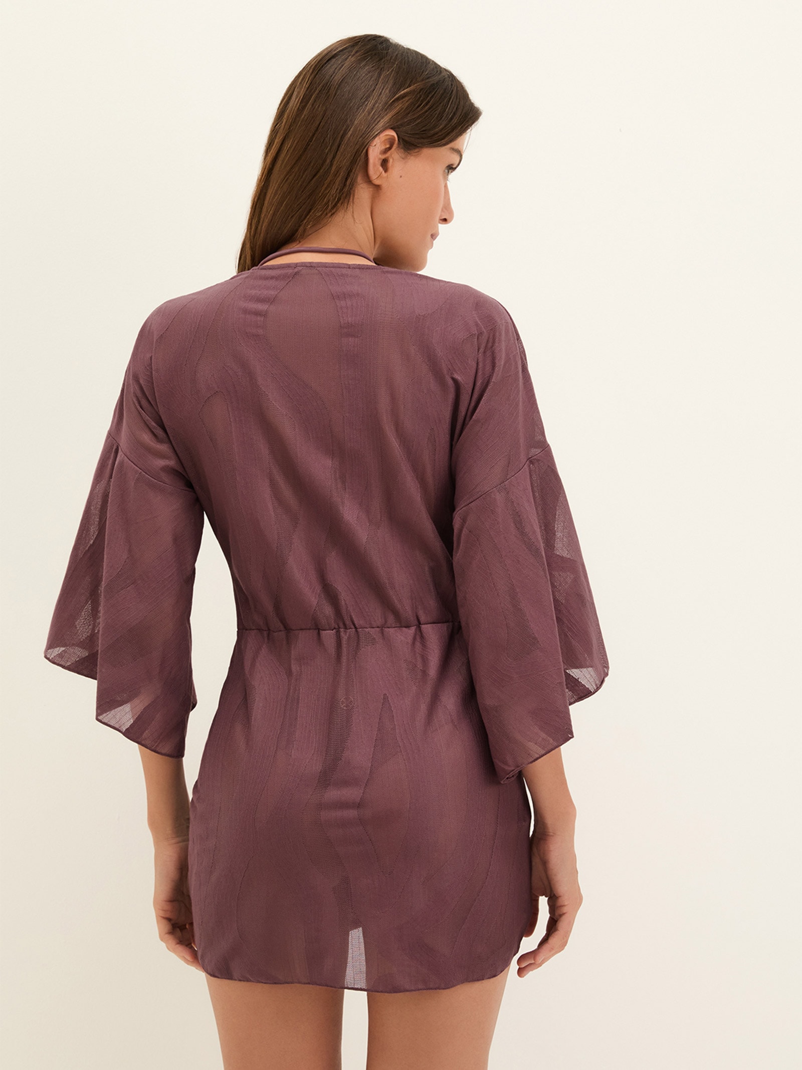 Saída Curta Pérola Nó Roxo Vix