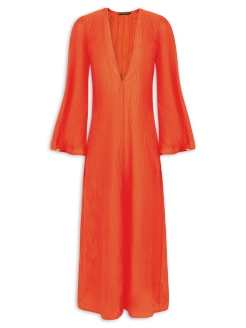 Saida De Praia Longa Lys – Vermelho