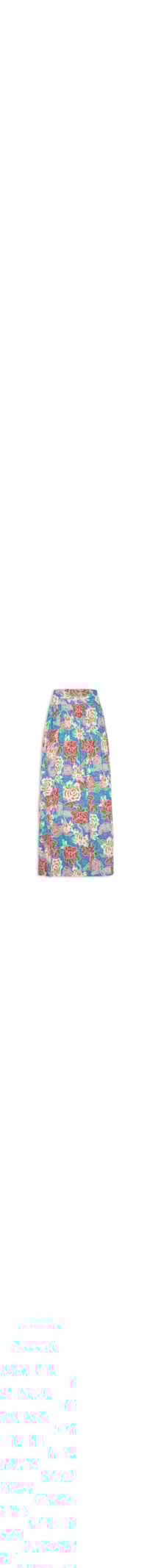 Saída De Praia Saia Longa - Azul