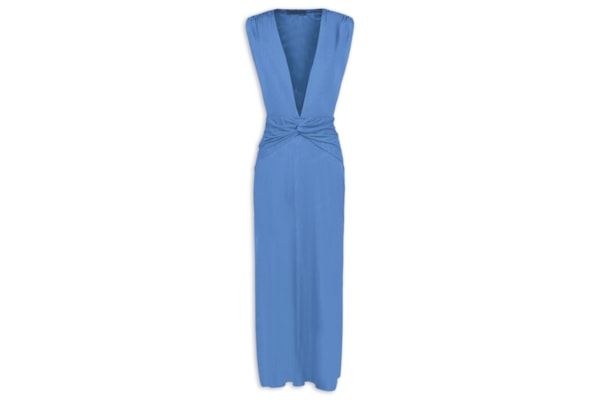 Saída Feminina Longa Cindy - Azul