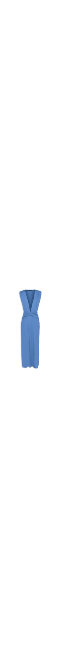 Saída Feminina Longa Cindy - Azul
