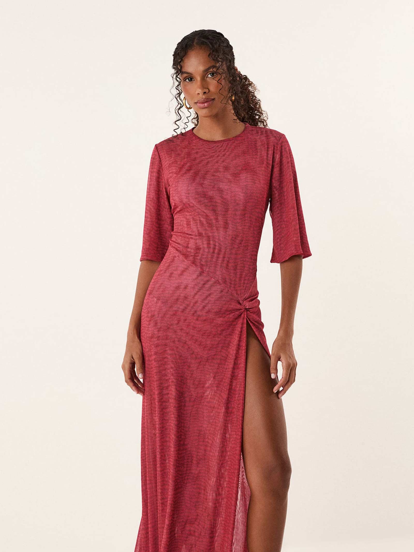 Saída Feminina Longa Sky Rosa Vix