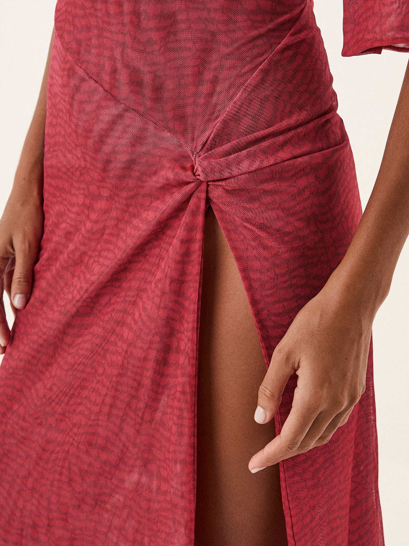 Saída Feminina Longa Sky Rosa Vix