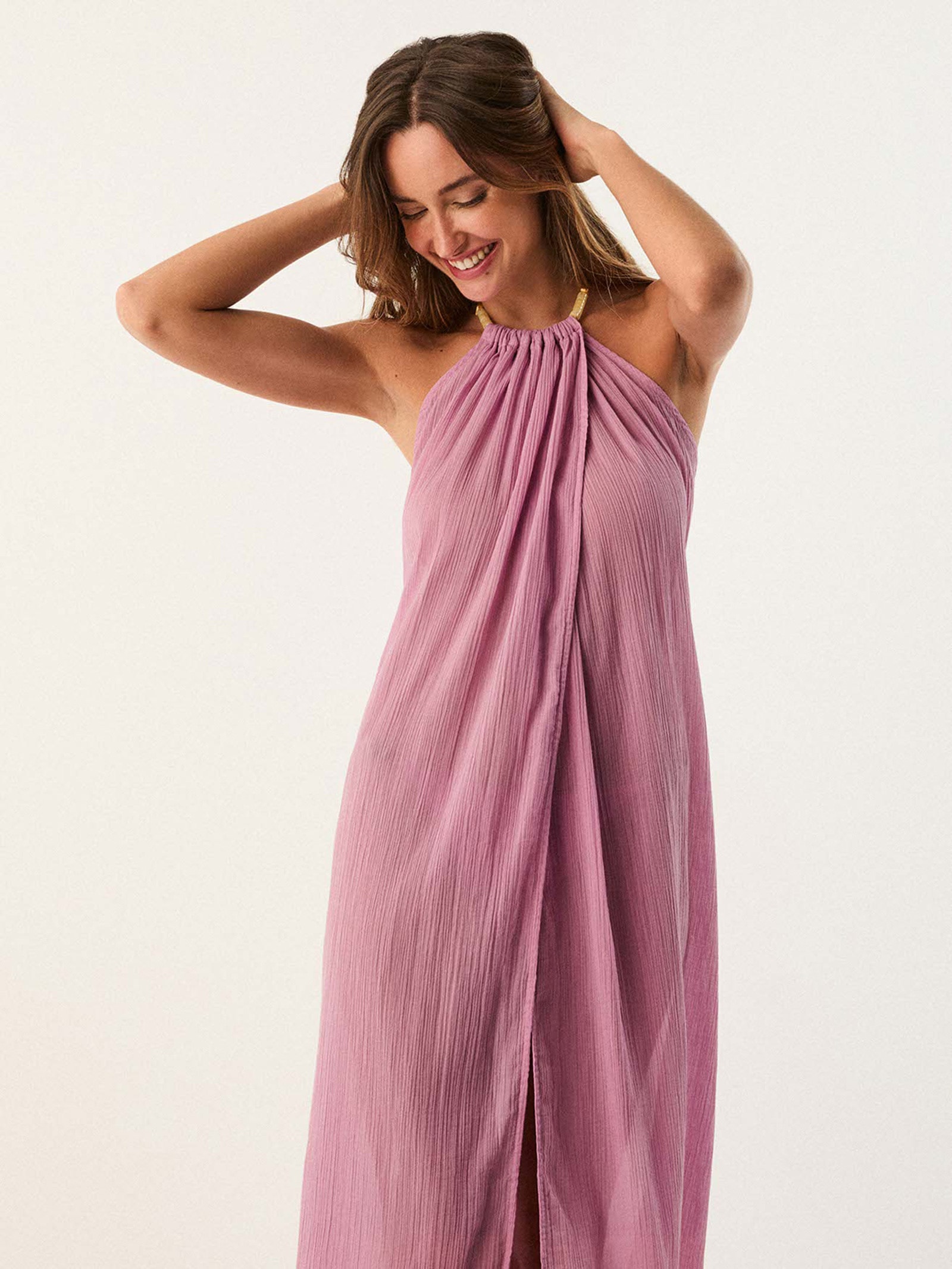 Saída Longa Cloe Dtl Roxo Vix