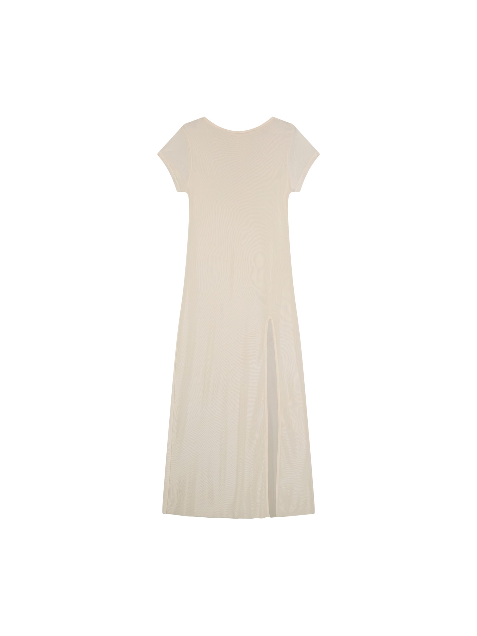 saída longa em tule canoa off white Suntime