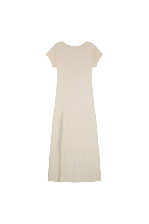 saída longa em tule canoa off white