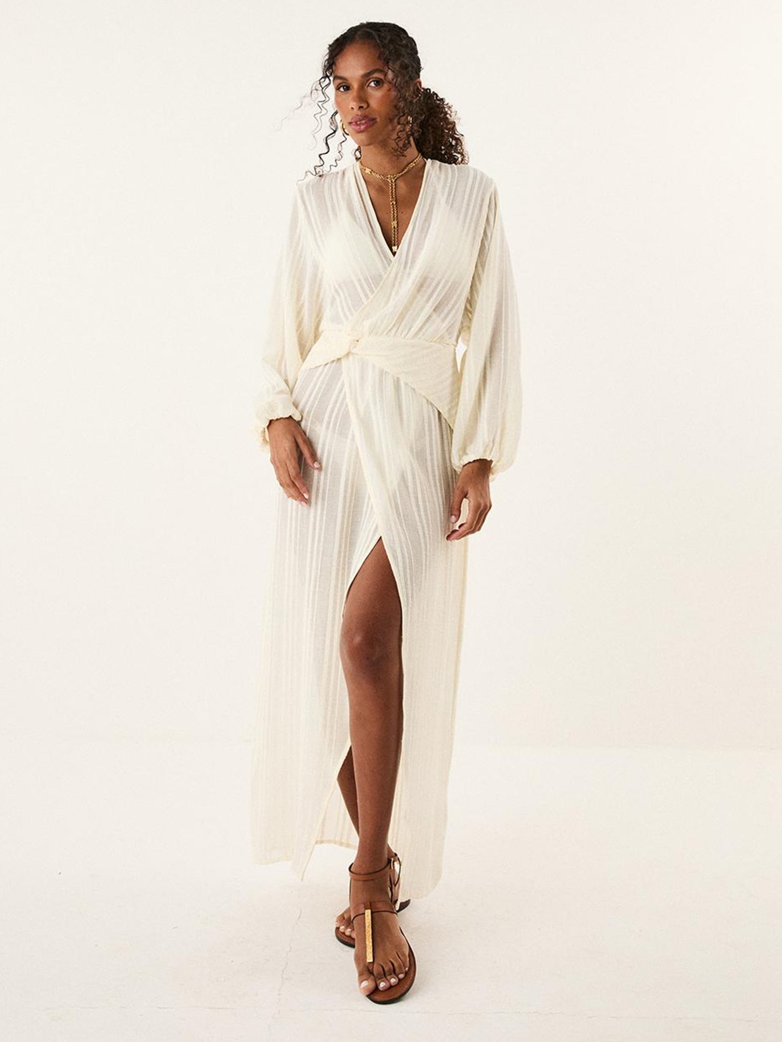 Saída Longa Mel  Off White Vix