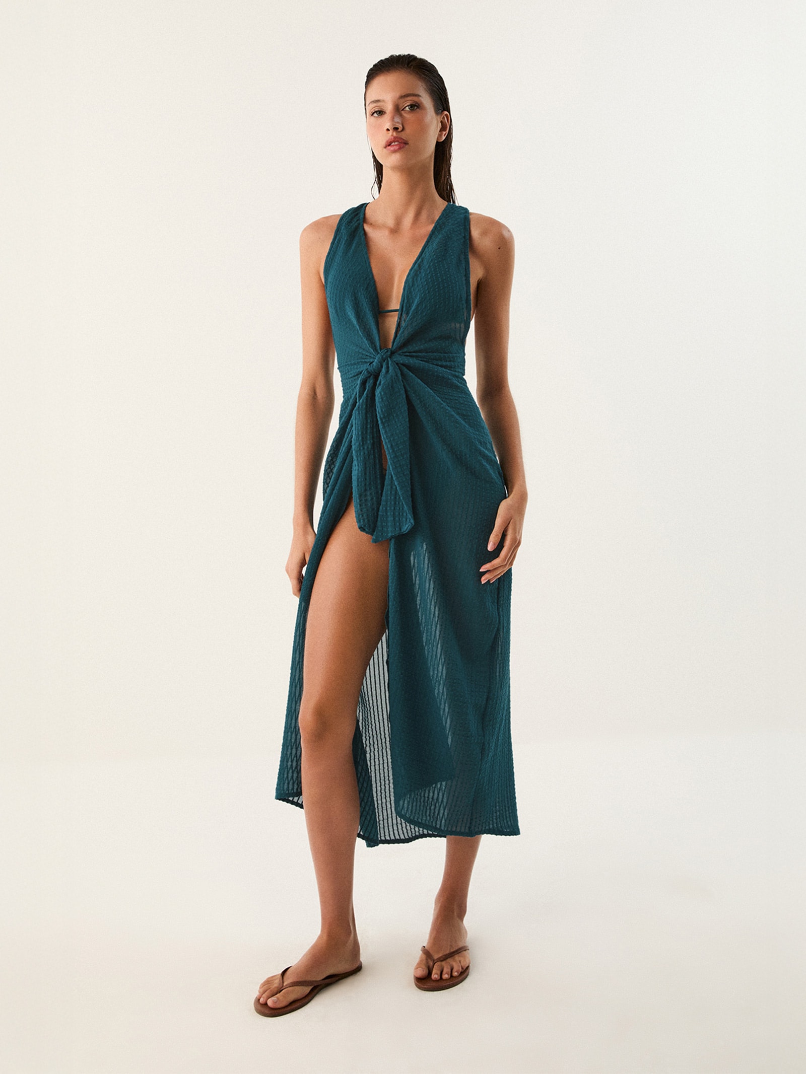 Saída Longa Mita Verde Vix