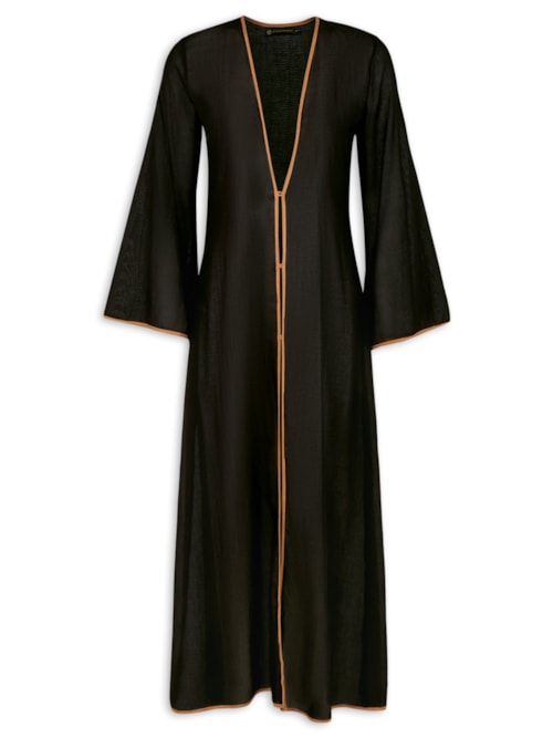 Saída Longa Peonny – Preto