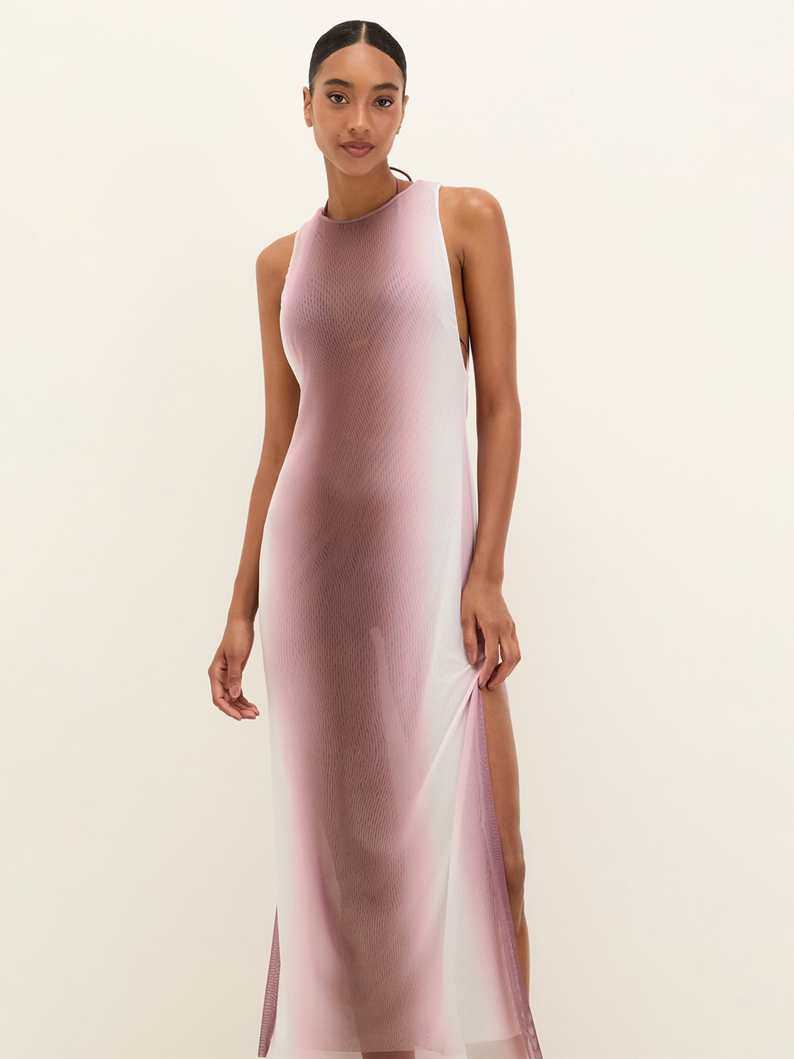 Saída Longa Twist Roxo Vix