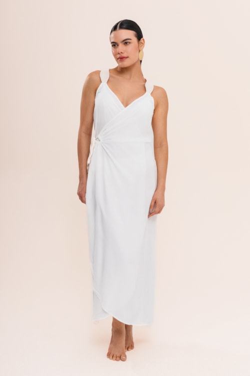 Saída Maat Off White – Bege