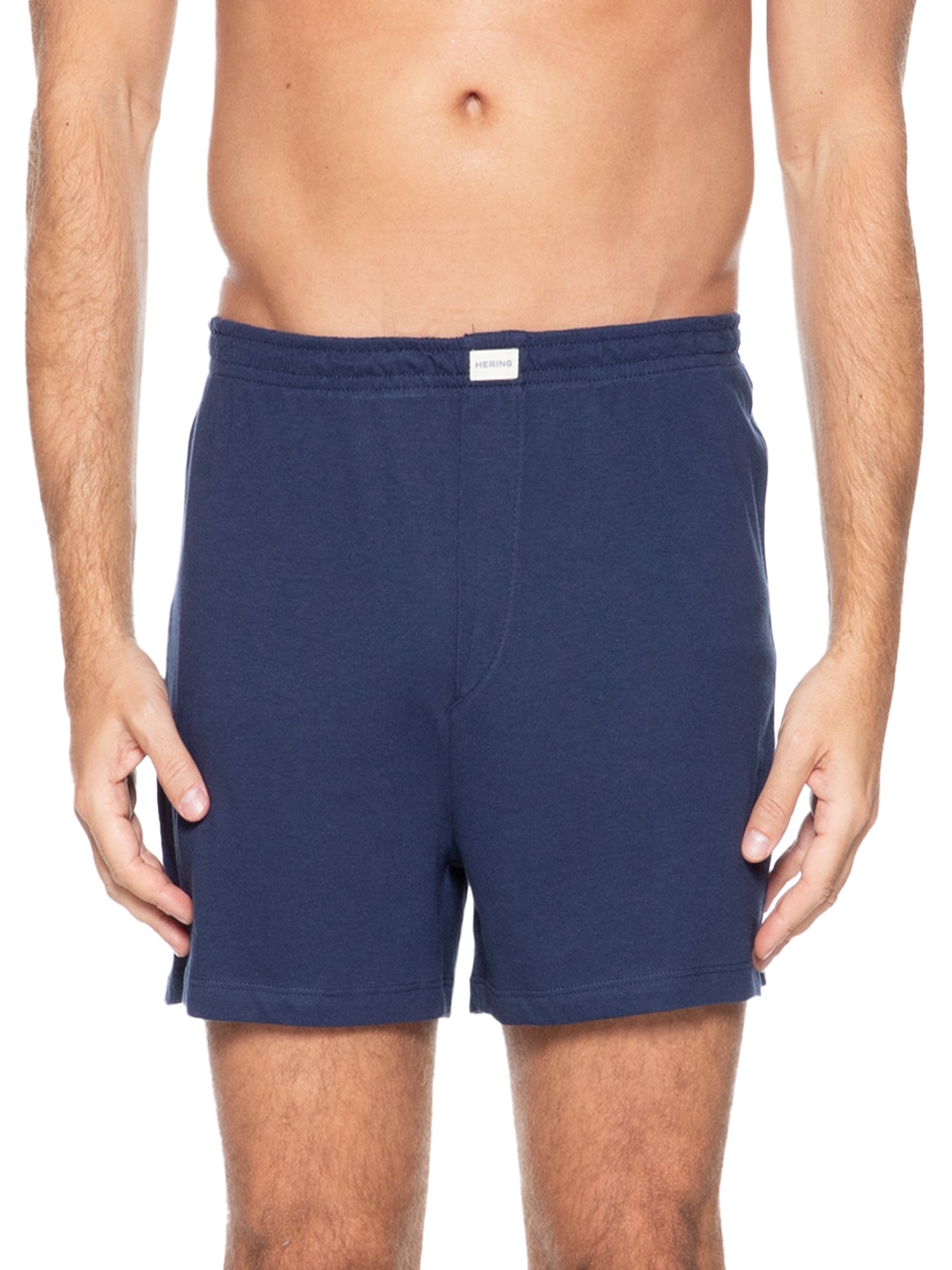 Samba Calção Lisa 100% Algodão Azul Hering Intimates