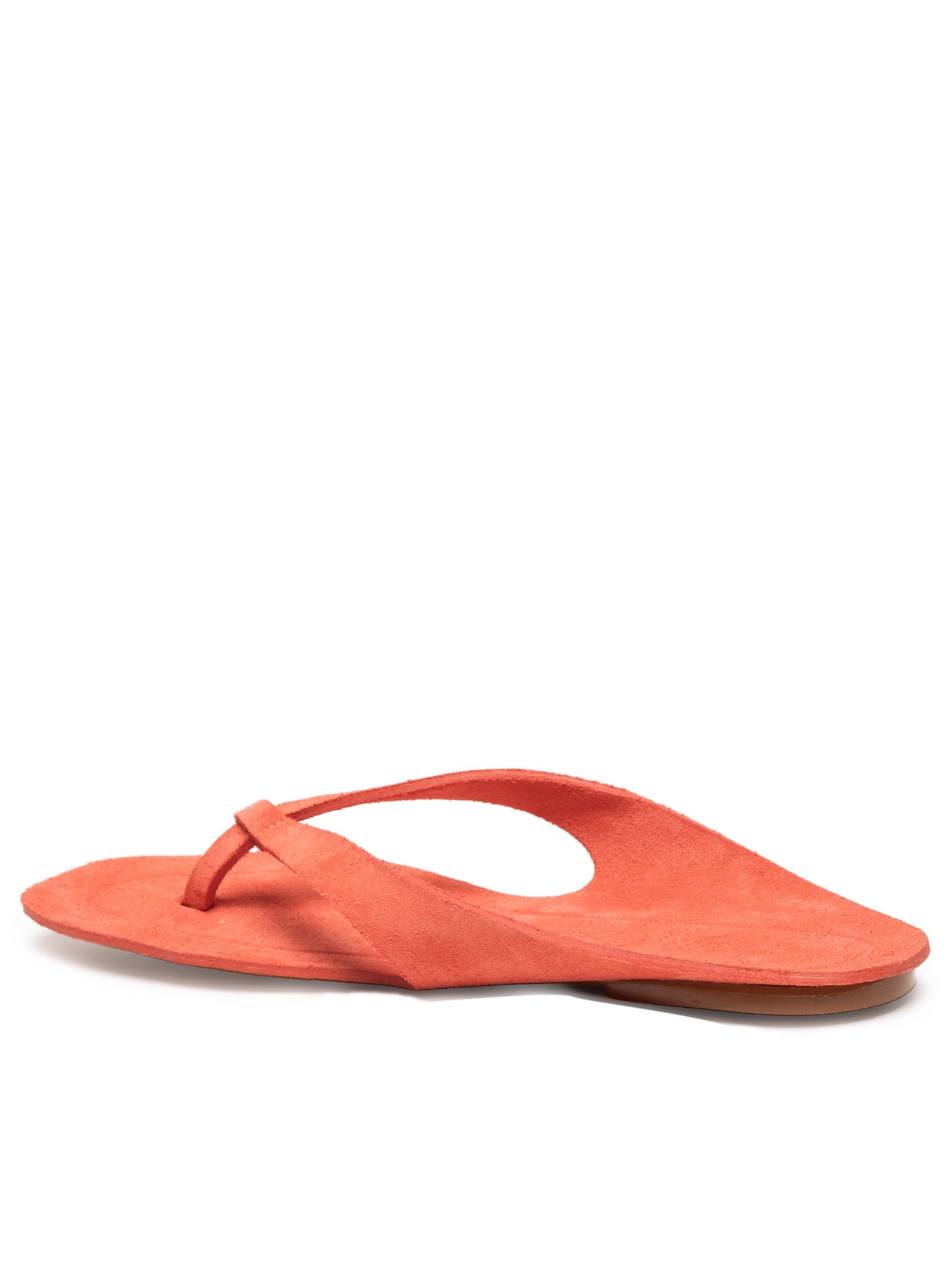 Sandália Camurça Feminina – Laranja Luiza Barcelos