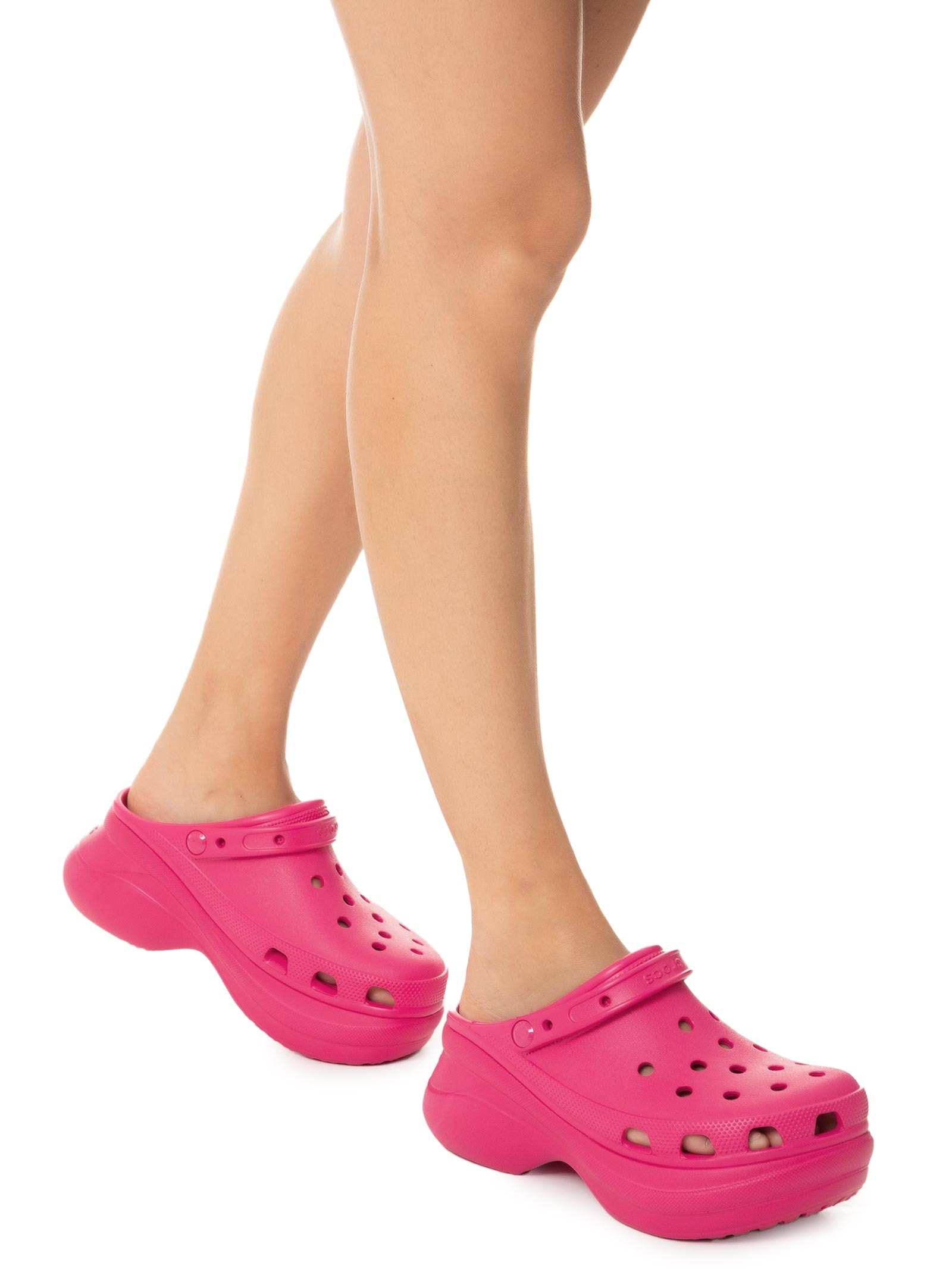 Sandália Feminina Bae Clog Rosa Crocs