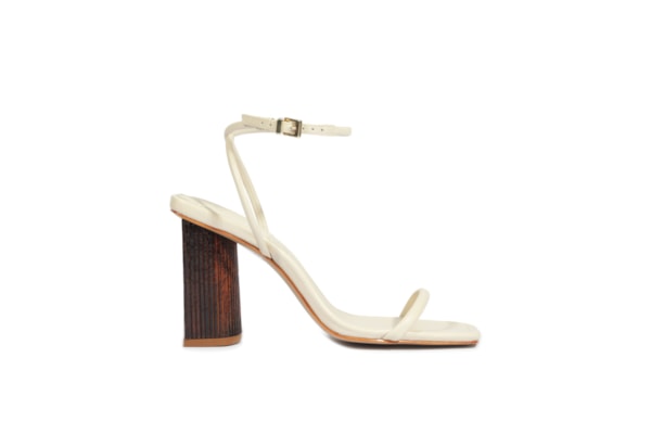 Sandália Feminina Bloco Andy Couro - Branco