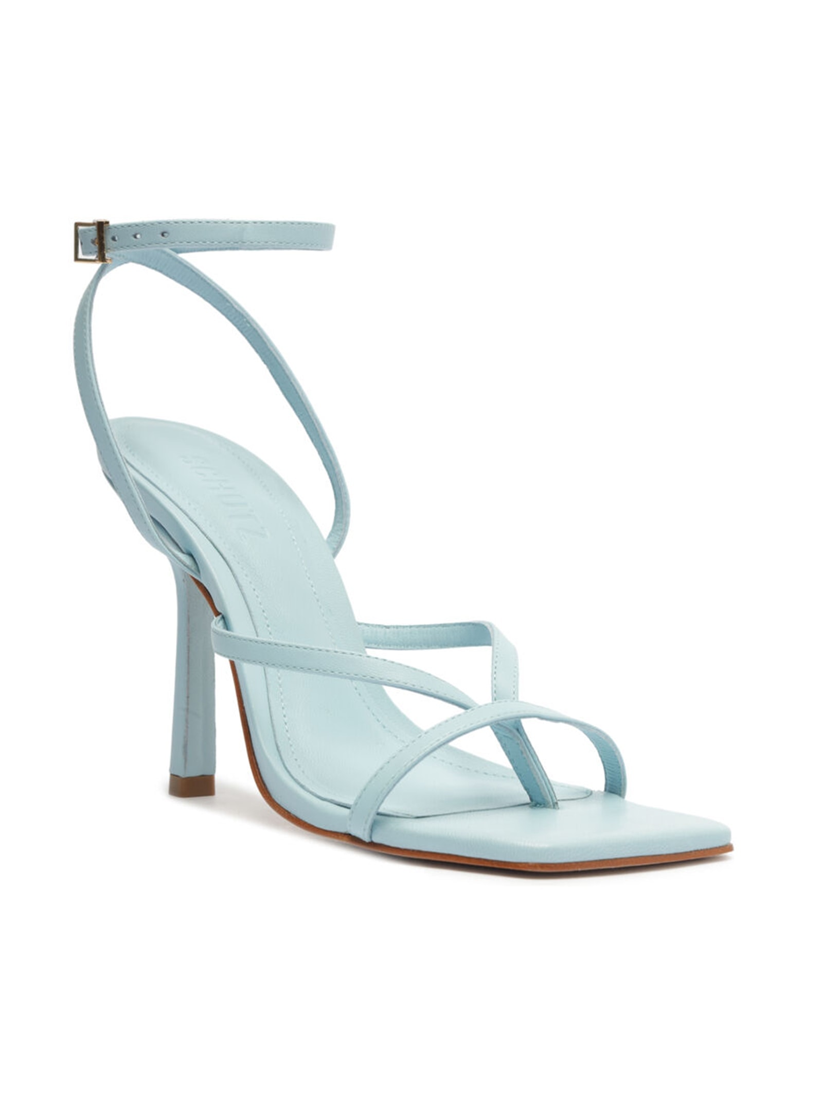 Schutz - Sandália Feminina Bold II Salto Fino - Azul