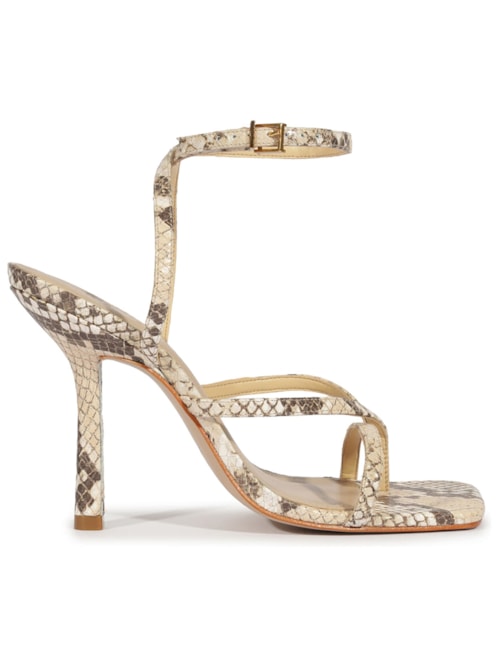 Sandália Feminina Bold II Salto Fino Snake Safari – Animal Print