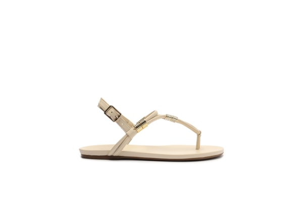 Sandália Feminina Calc-ssr Eco Fontana - Branco