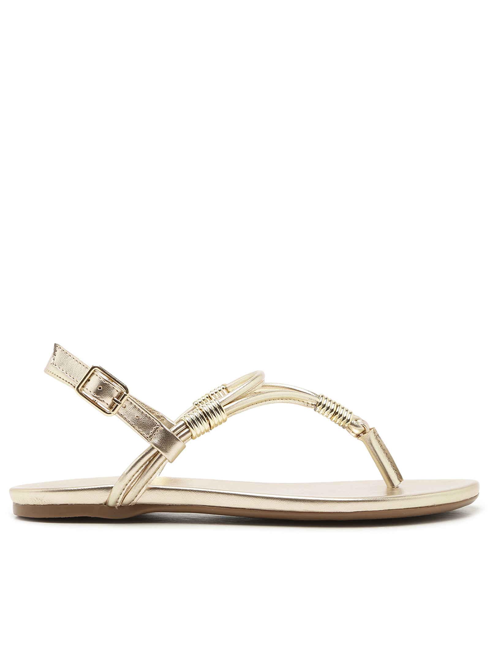 Sandália Feminina Calc-ssr Eco Fontana Dourado Arezzo