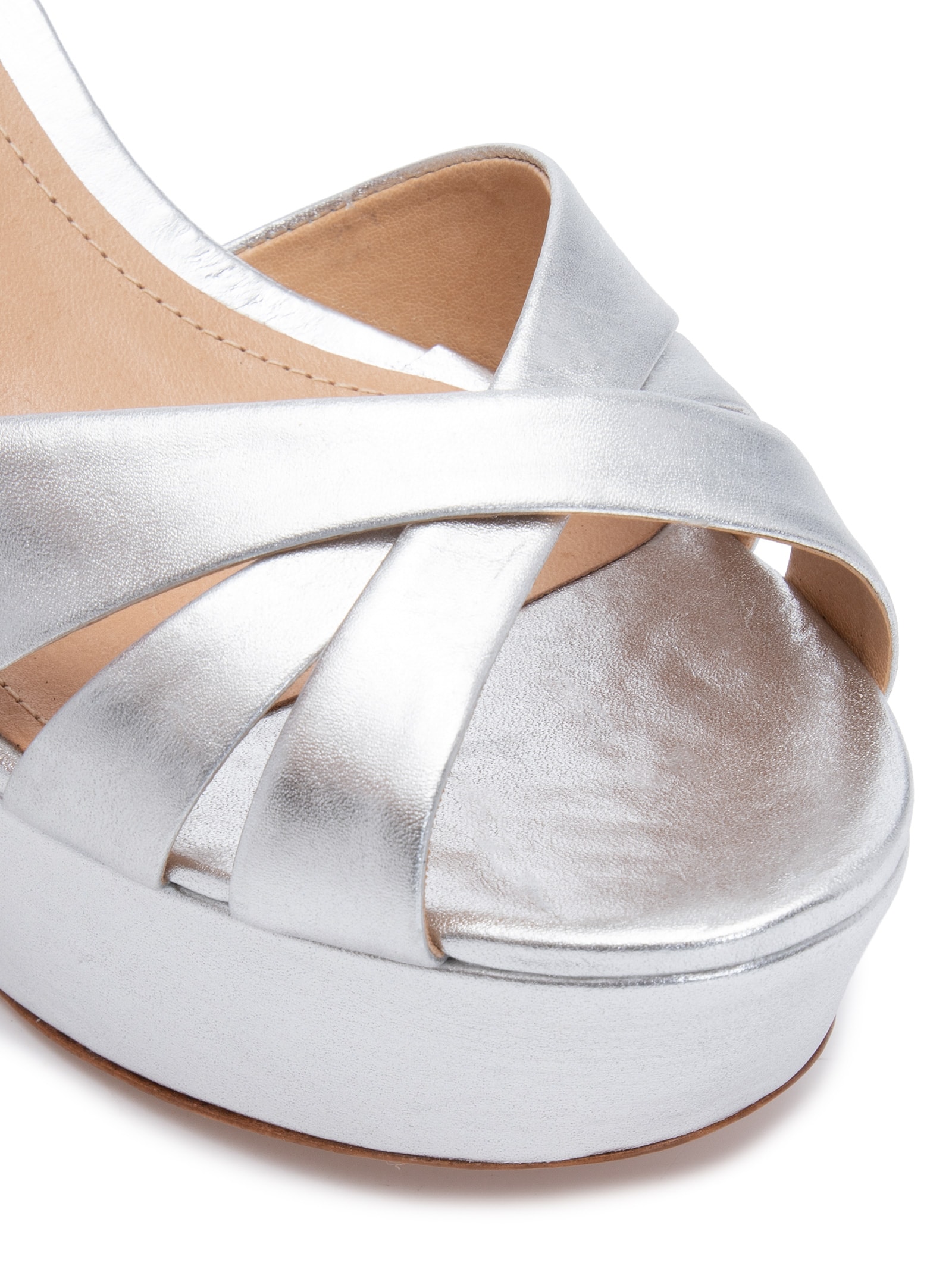 Sandália Feminina Carrie Prata Schutz